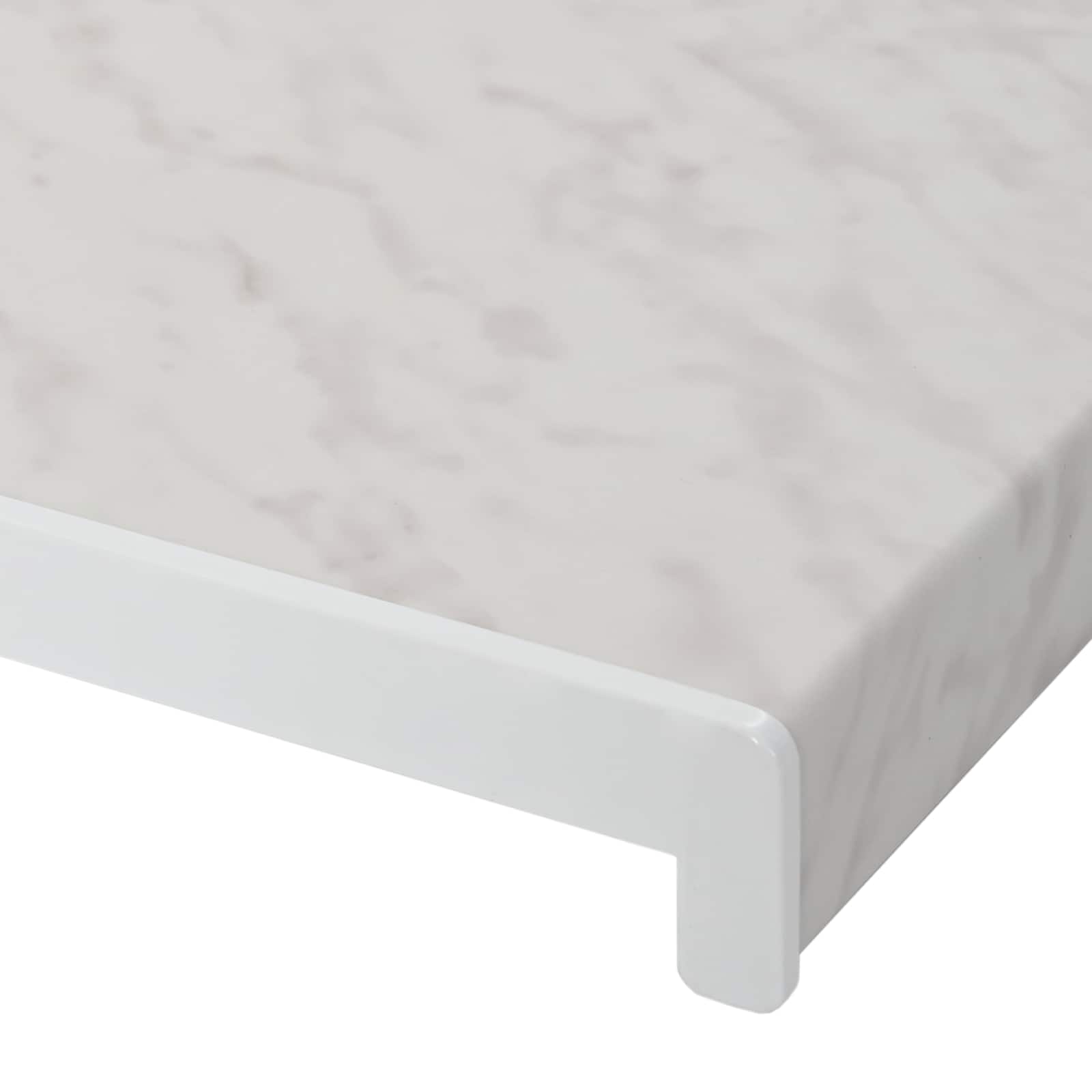 Fensterbank Marmorstruktur 140 x 20 x 4,5 cm PVC