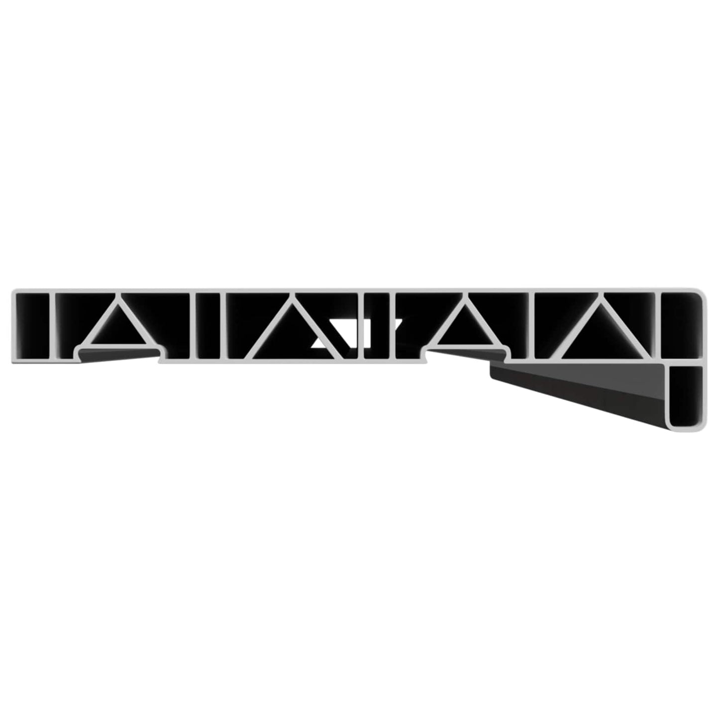 Fensterbank Marmorstruktur 140 x 20 x 4,5 cm PVC