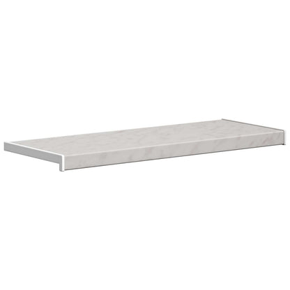 Fensterbank Marmorstruktur 80 x 35 x 4,5 cm PVC