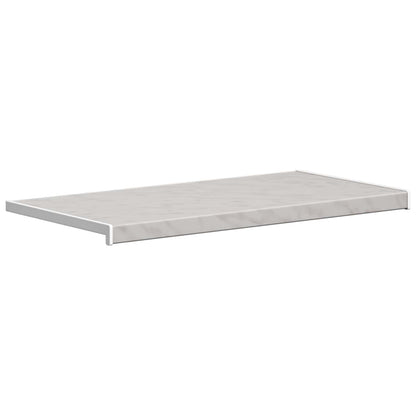 Fensterbank Marmorstruktur 80 x 40 x 4,5 cm PVC