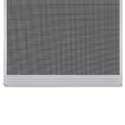 Schwenk-Insektenscreen Weiß und Schwarz 100 x 215 cm