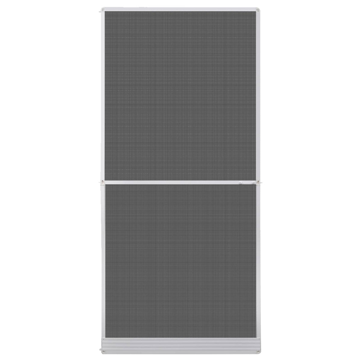 Schwenk-Insektenscreen Weiß und Schwarz 100 x 215 cm
