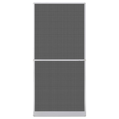 Schwenk-Insektenscreen Weiß und Schwarz 100 x 215 cm