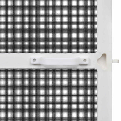 Schwenk-Insektenscreen Weiß und Schwarz 120 x 240 cm