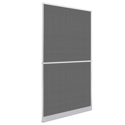 Schwenk-Insektenscreen Weiß und Schwarz 120 x 240 cm