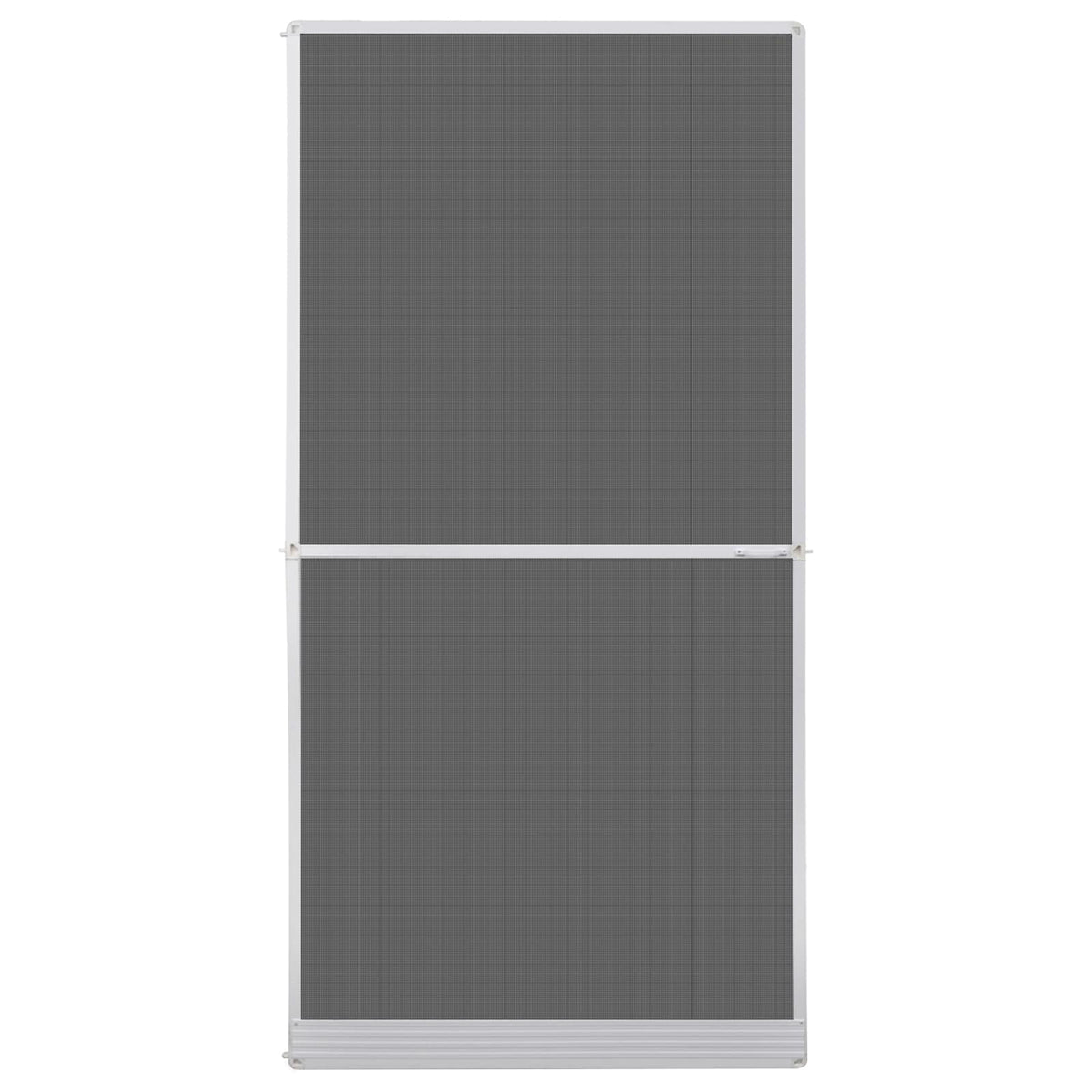 Schwenk-Insektenscreen Weiß und Schwarz 120 x 240 cm