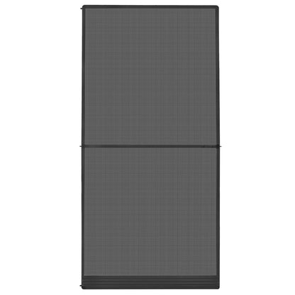 Schwenk-Insektenscreen Anthrazit und Schwarz 120 x 240 cm