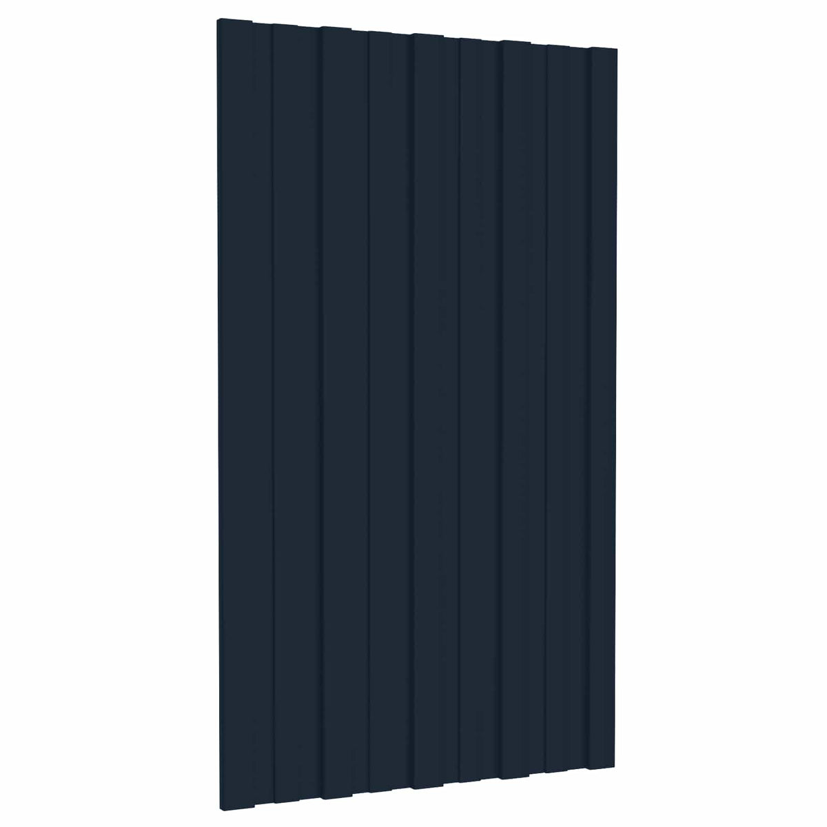 Dachpaneel 12 Stk. Anthrazit 80 x 45 cm Verzinkter Stahl