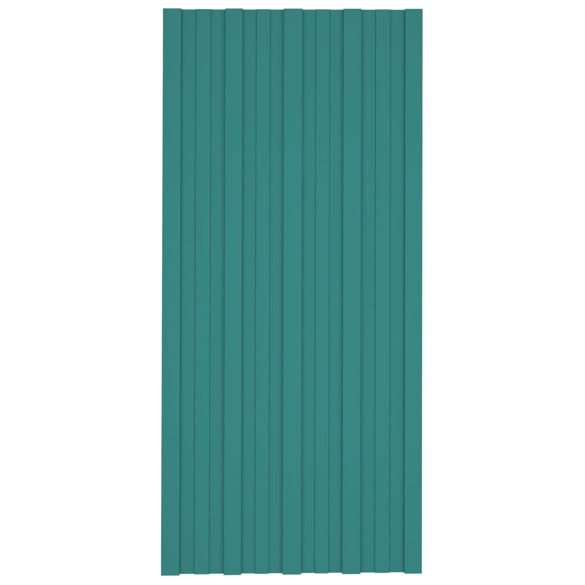 Dachpaneel 36 Stk. Grün 100 x 45 cm Verzinkter Stahl
