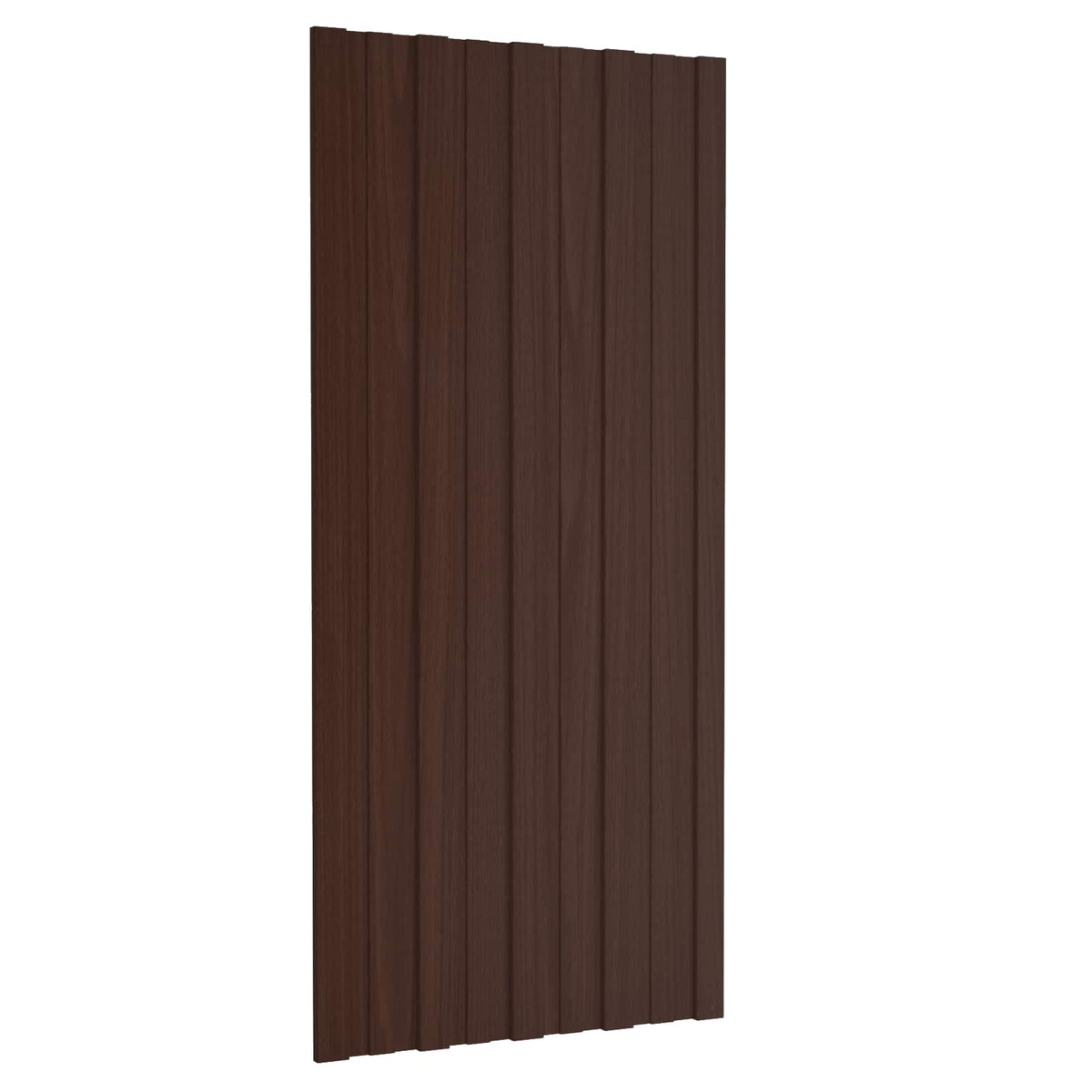 Dachpaneel 36 Stk. Braun 100 x 45 cm Verzinkter Stahl