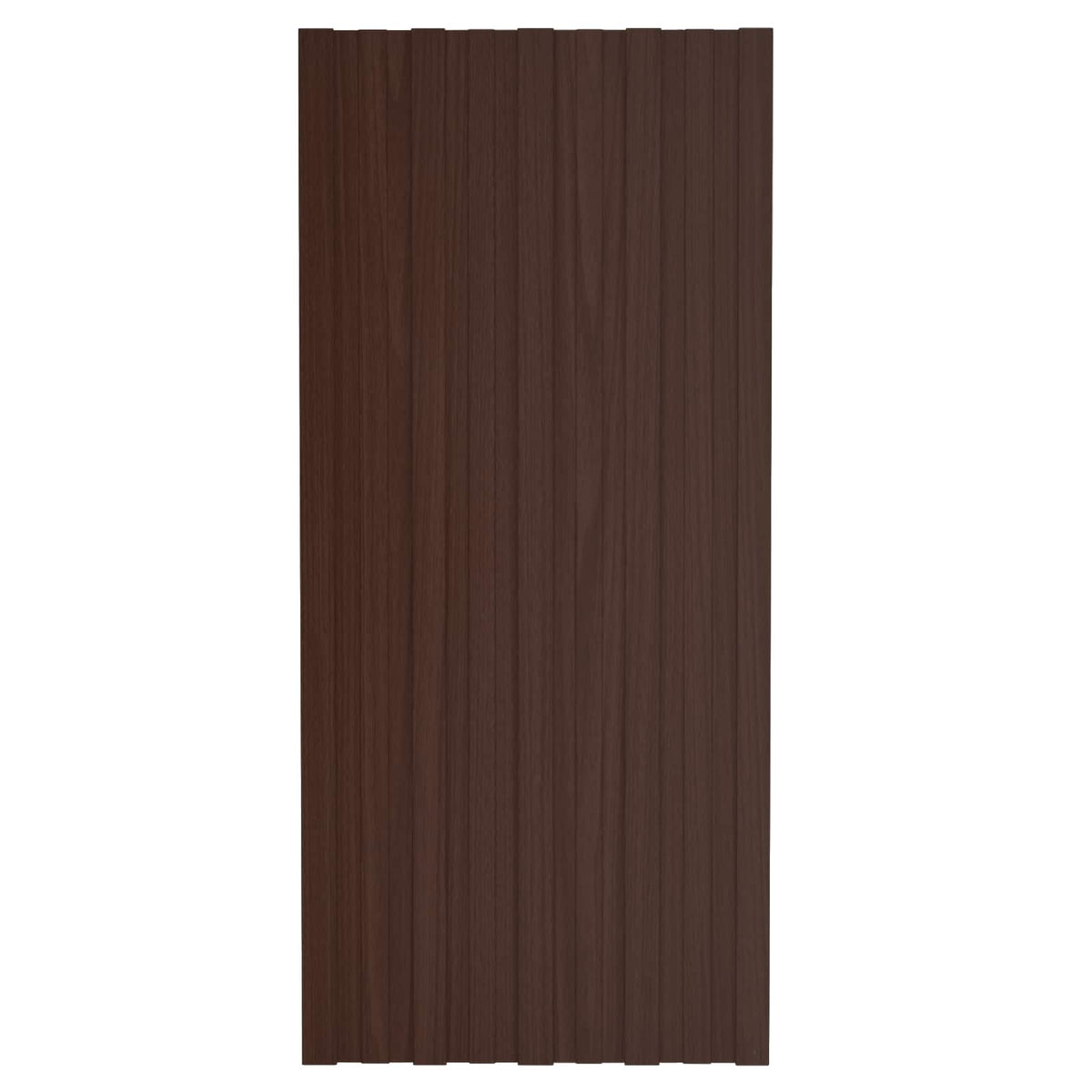 Dachpaneel 36 Stk. Braun 100 x 45 cm Verzinkter Stahl