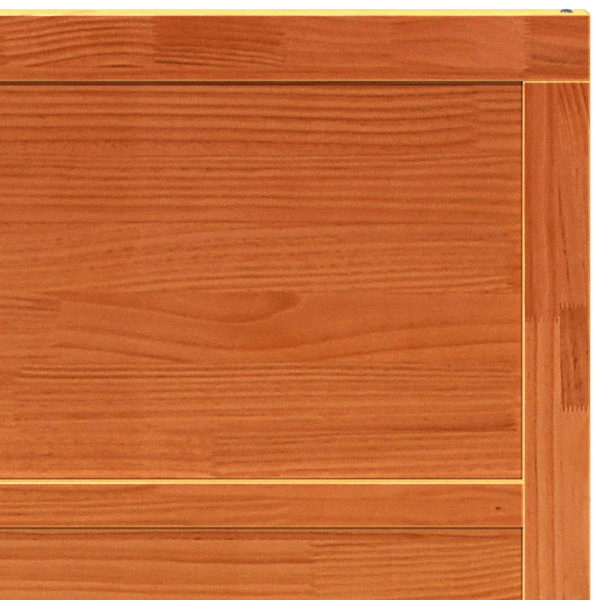 Scheunentür 80 x 2,5 x 208 cm Massives Kiefernholz Wachsbraun