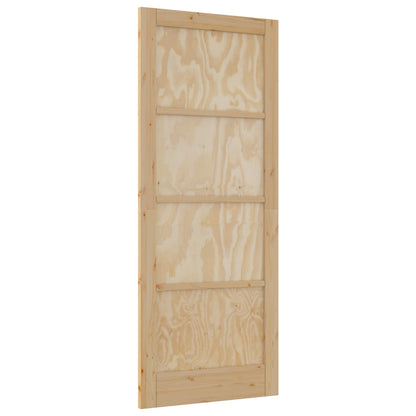 Interior Tür 86 x 211 cm Sperrholz Natur
