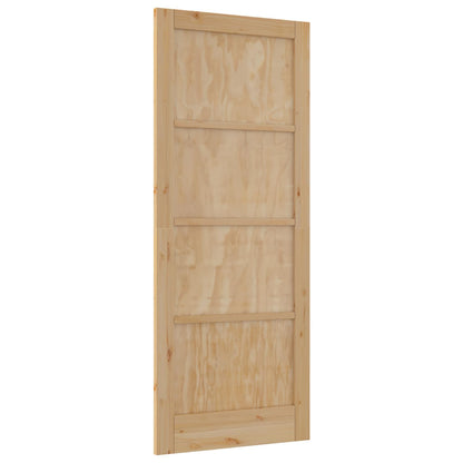 Interior Tür 86 x 211 cm Sperrholz Natur