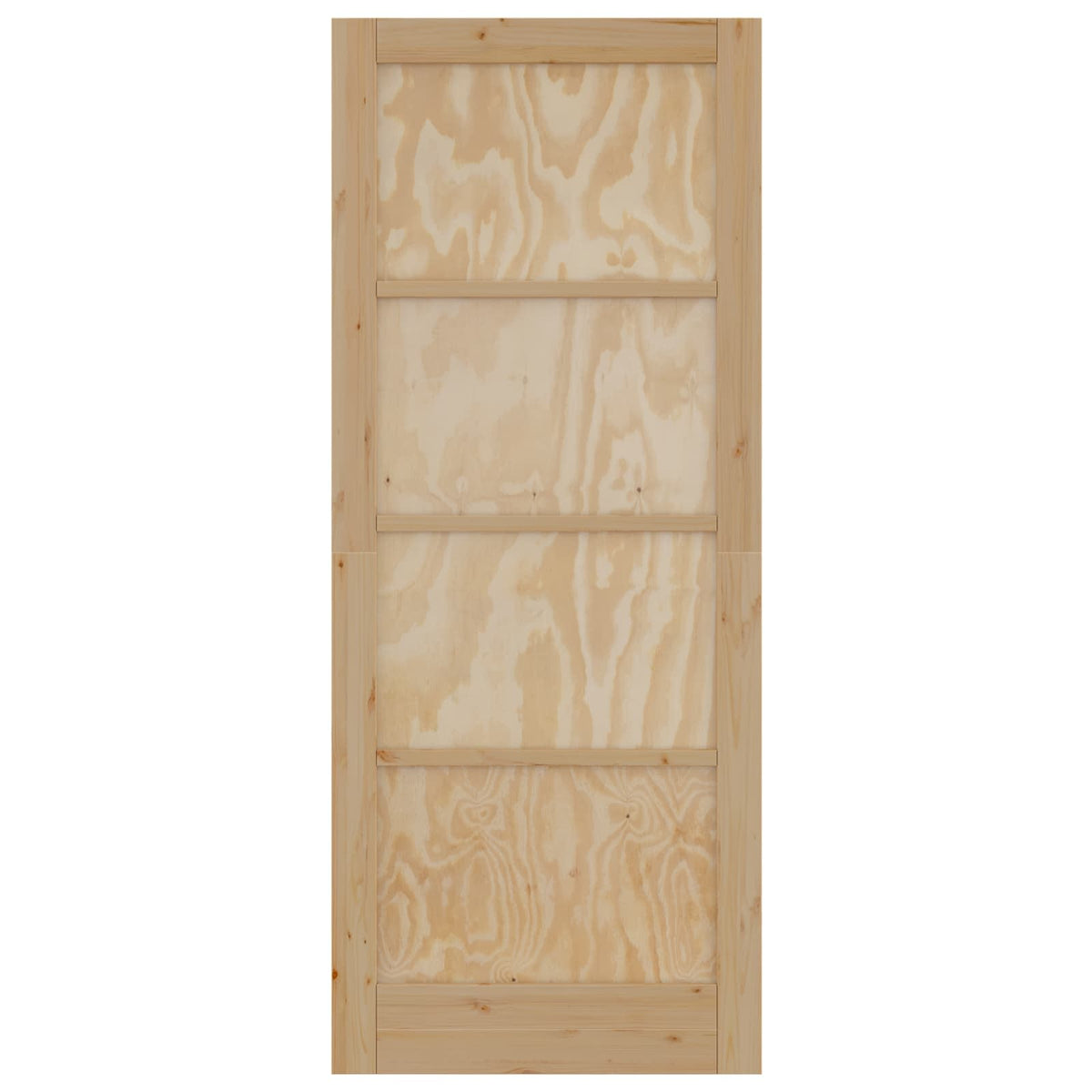 Interior Tür 86 x 211 cm Sperrholz Natur