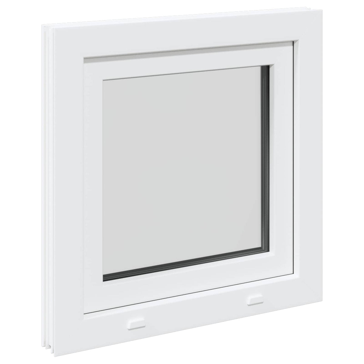 Kellerfenster Innenseite Farbe Weiß RISOR 50 x 50 cm