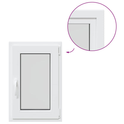 Kellerfenster Innenseite Farbe Weiß RISOR 50 x 75 cm