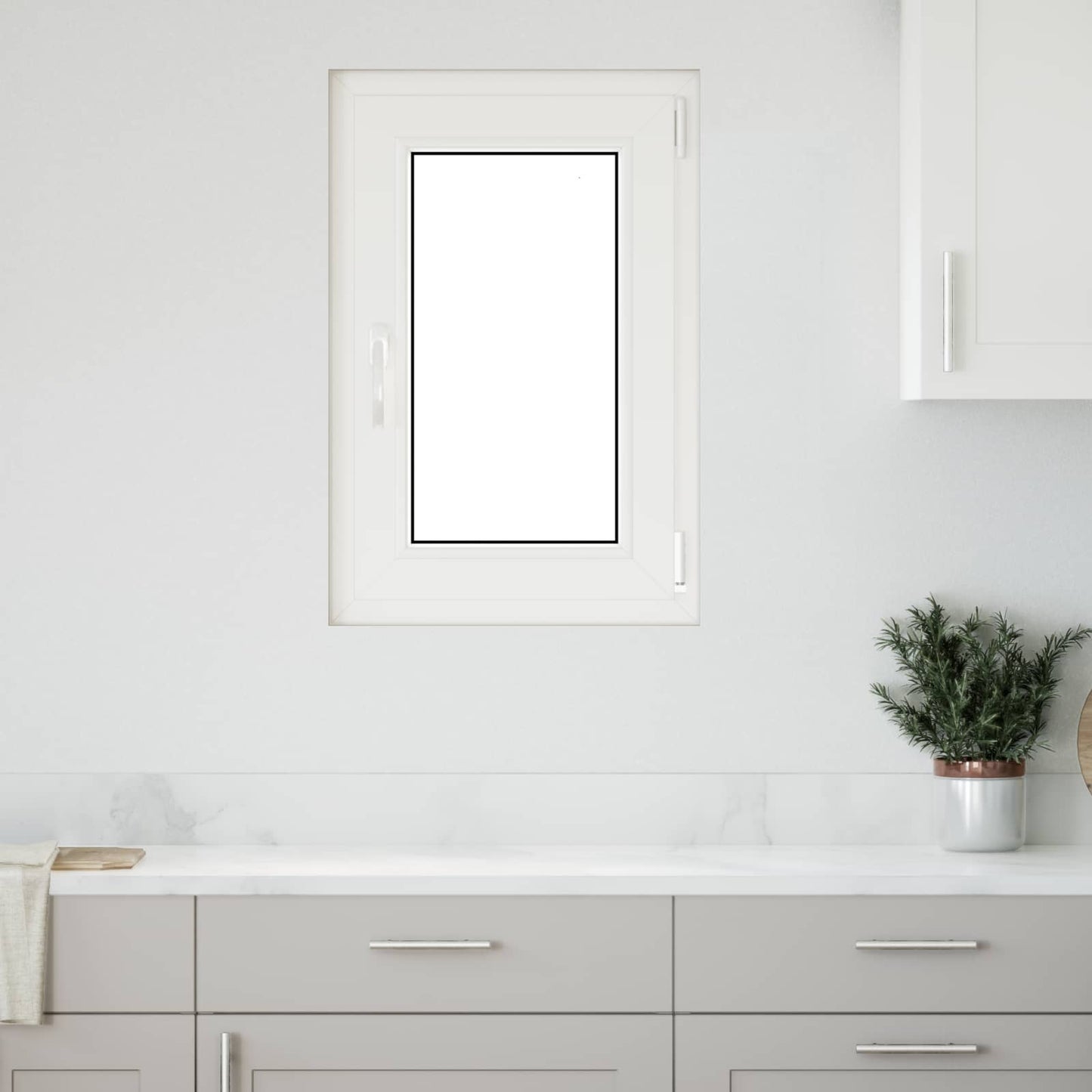 Kipp- und Drehfenster für den Keller RISOR 50 x 75 cm