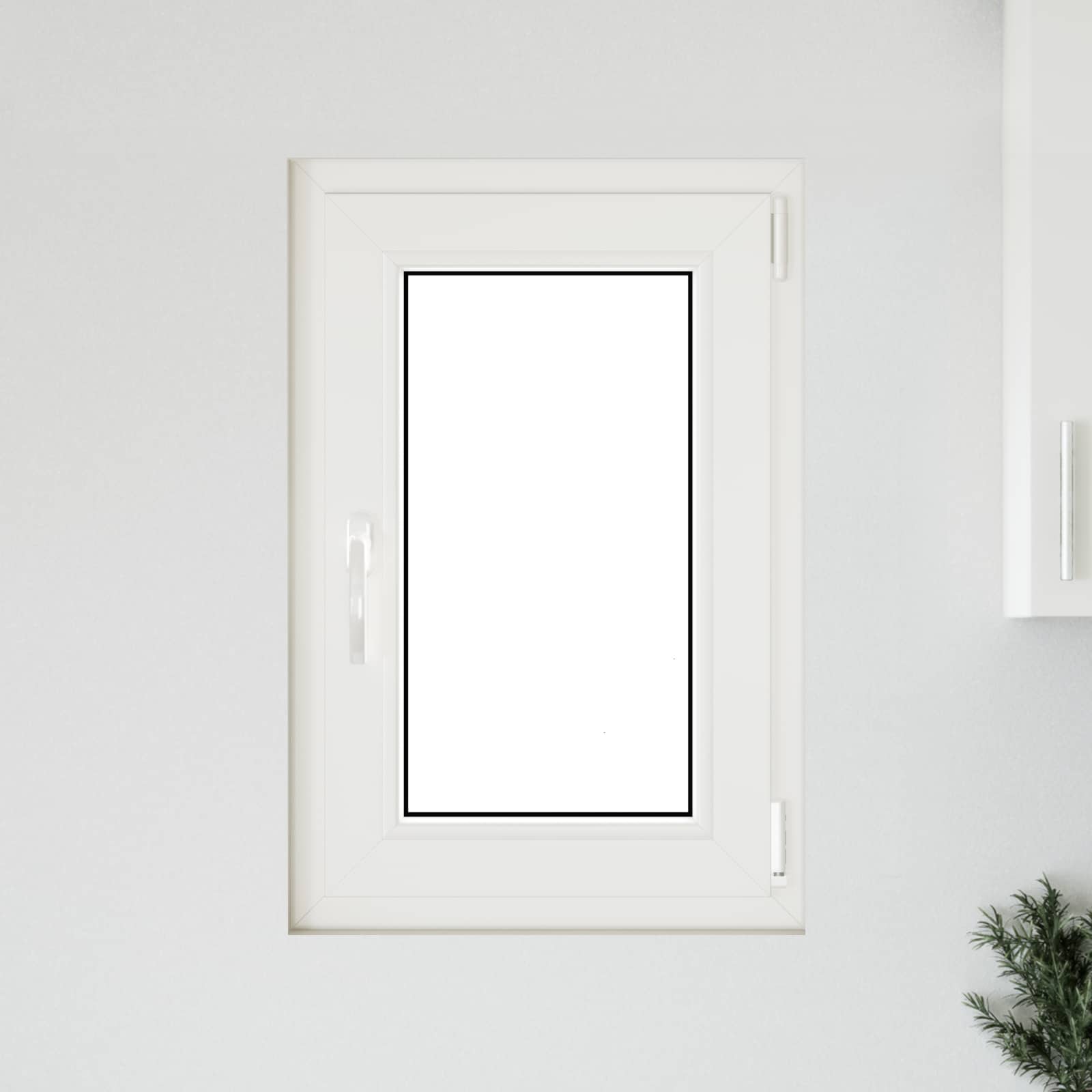 Kipp- und Drehfenster für den Keller RISOR 50 x 75 cm