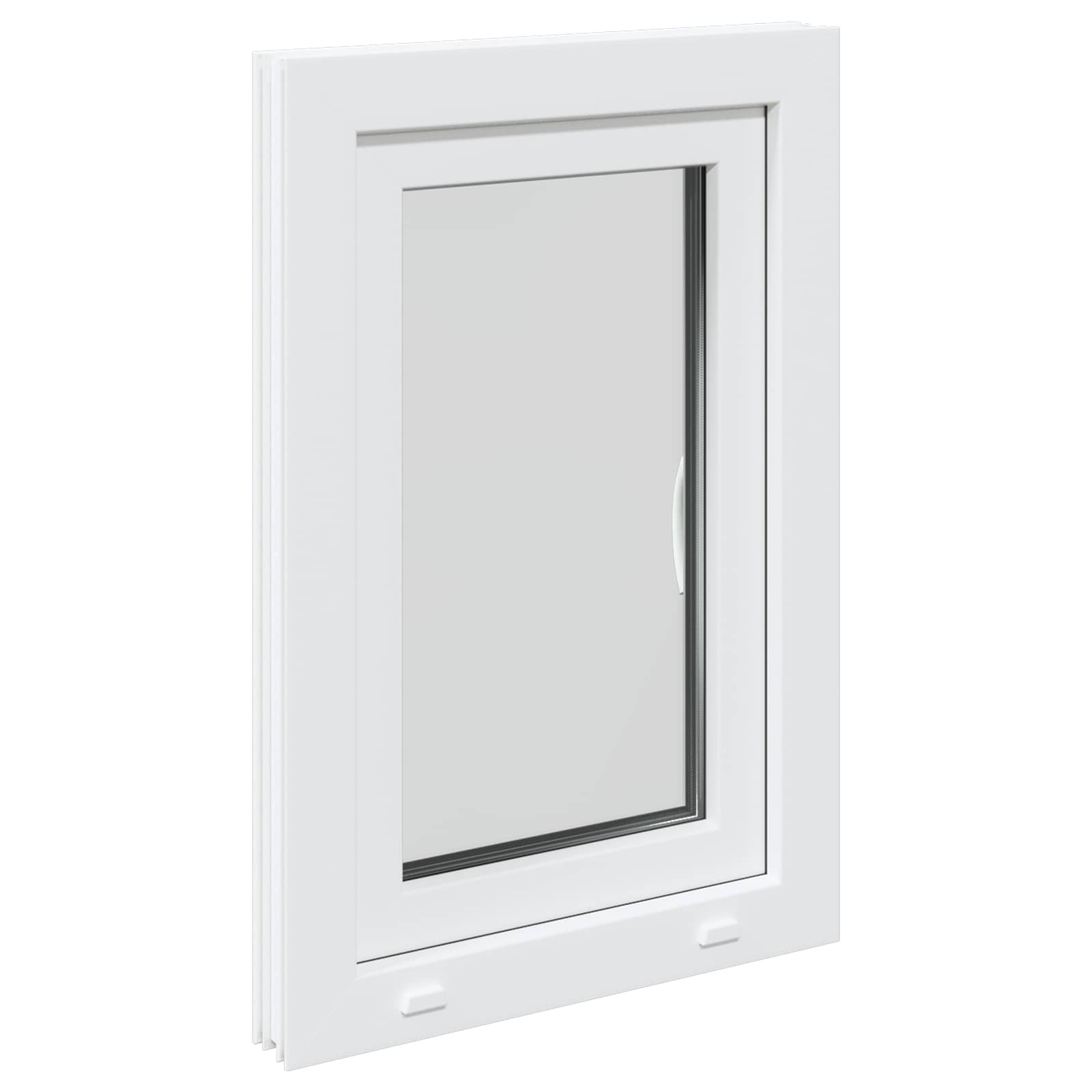 Kipp- und Drehfenster für den Keller RISOR 50 x 75 cm