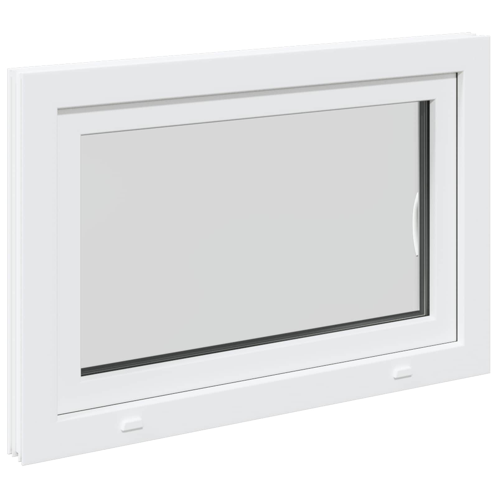 Kipp- und Drehfenster für den Keller RISOR 90 x 50 cm