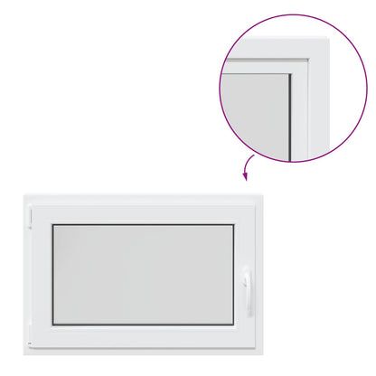 Kellerfenster Innenseite Farbe Weiß RISOR 90 x 50 cm