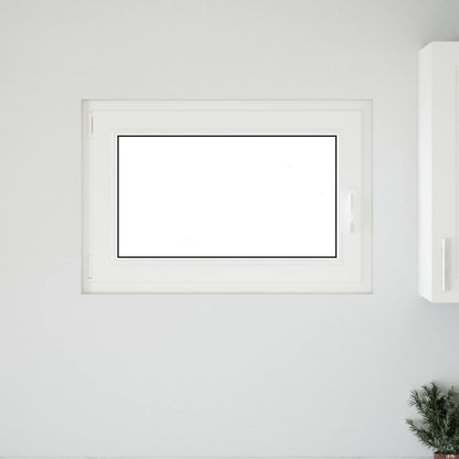 Kellerfenster Innenseite Farbe Weiß RISOR 90 x 50 cm