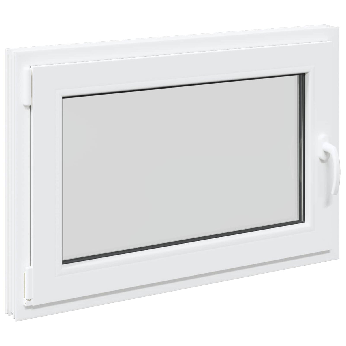 Kellerfenster Innenseite Farbe Weiß RISOR 90 x 50 cm
