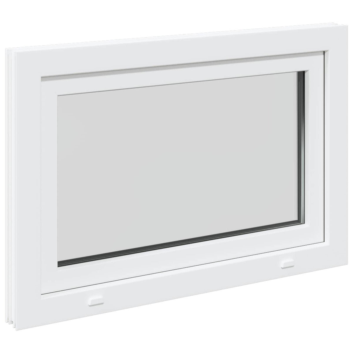 Kellerfenster Innenseite Farbe Weiß RISOR 90 x 50 cm