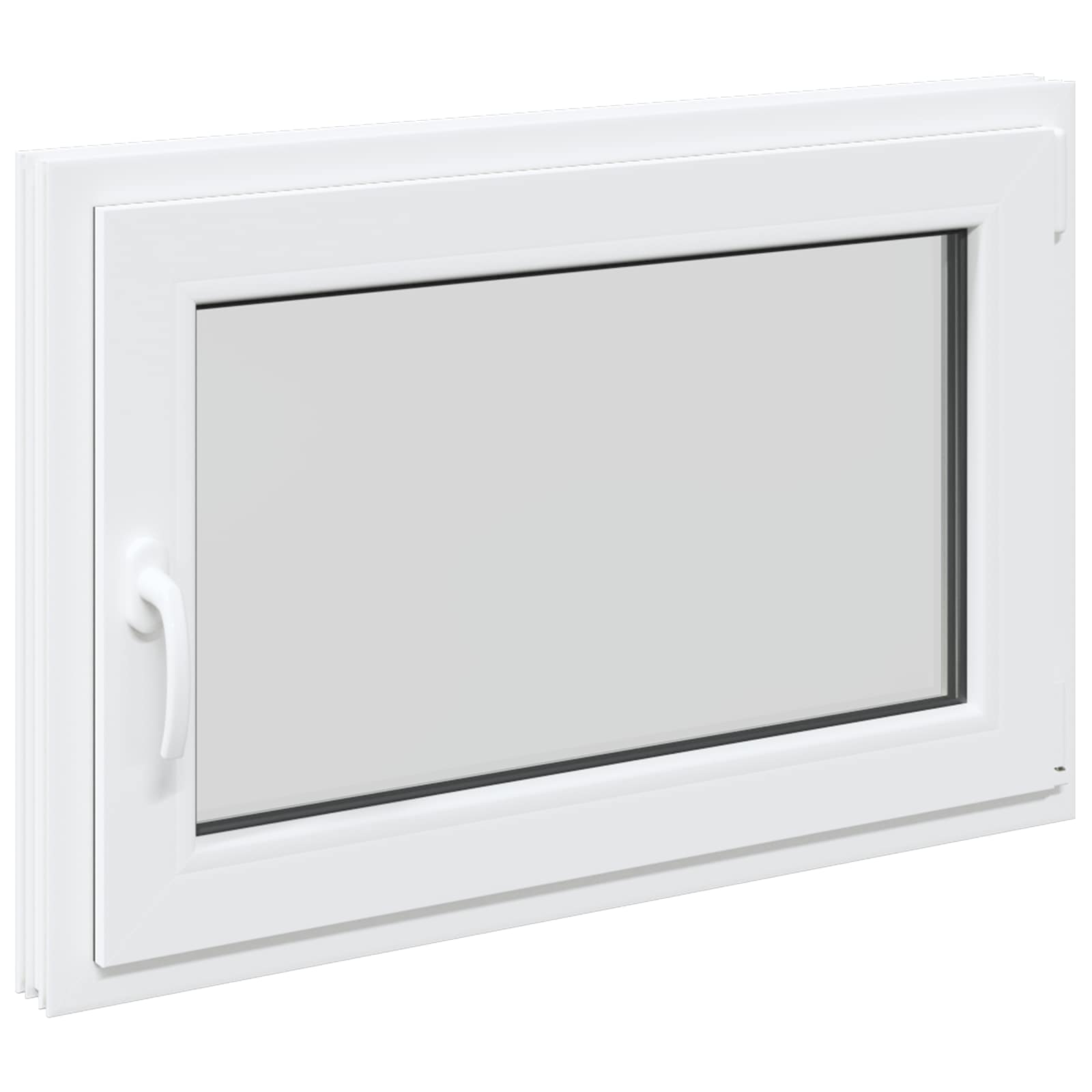 Kipp- und Drehfenster für den Keller RISOR 90 x 70 cm