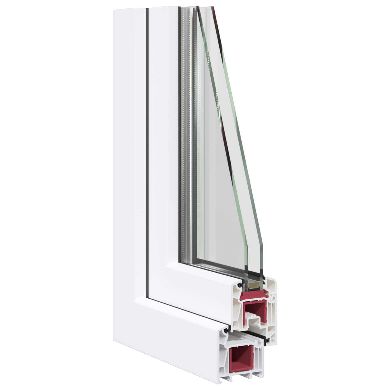 Kipp- und Drehfenster für den Keller RISOR 100 x 50 cm