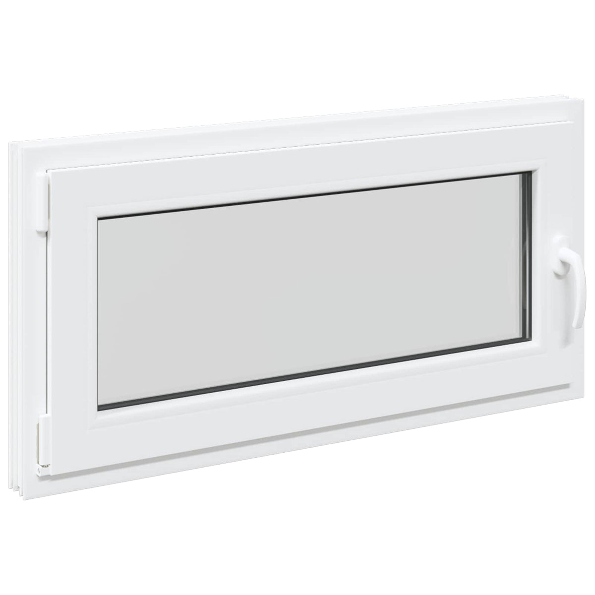Kellerfenster Innenseite Farbe Weiß RISOR 100 x 50 cm