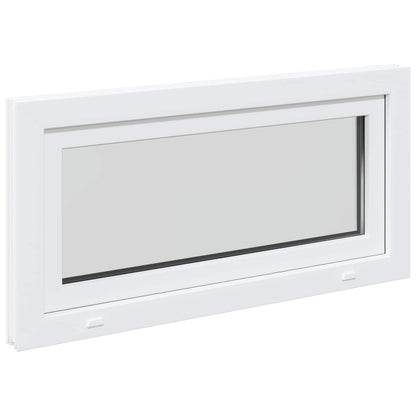 Kellerfenster Innenseite Farbe Weiß RISOR 100 x 50 cm