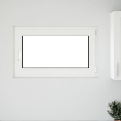 Kellerfenster Innenseite Farbe Weiß RISOR 100 x 60 cm