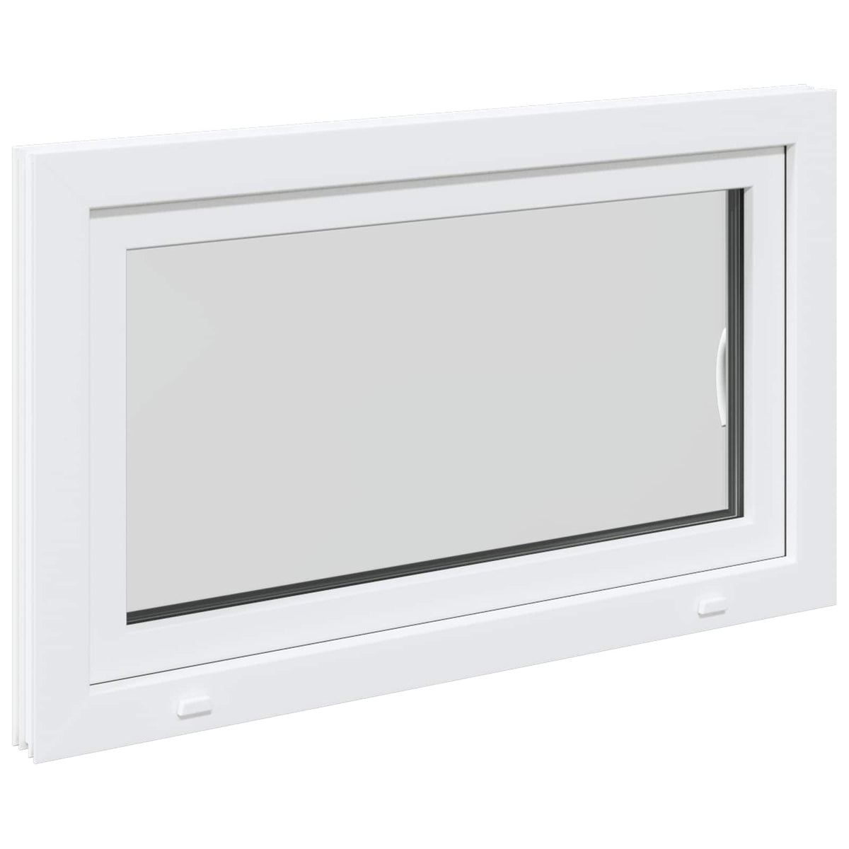 Kellerfenster Innenseite Farbe Weiß RISOR 100 x 60 cm