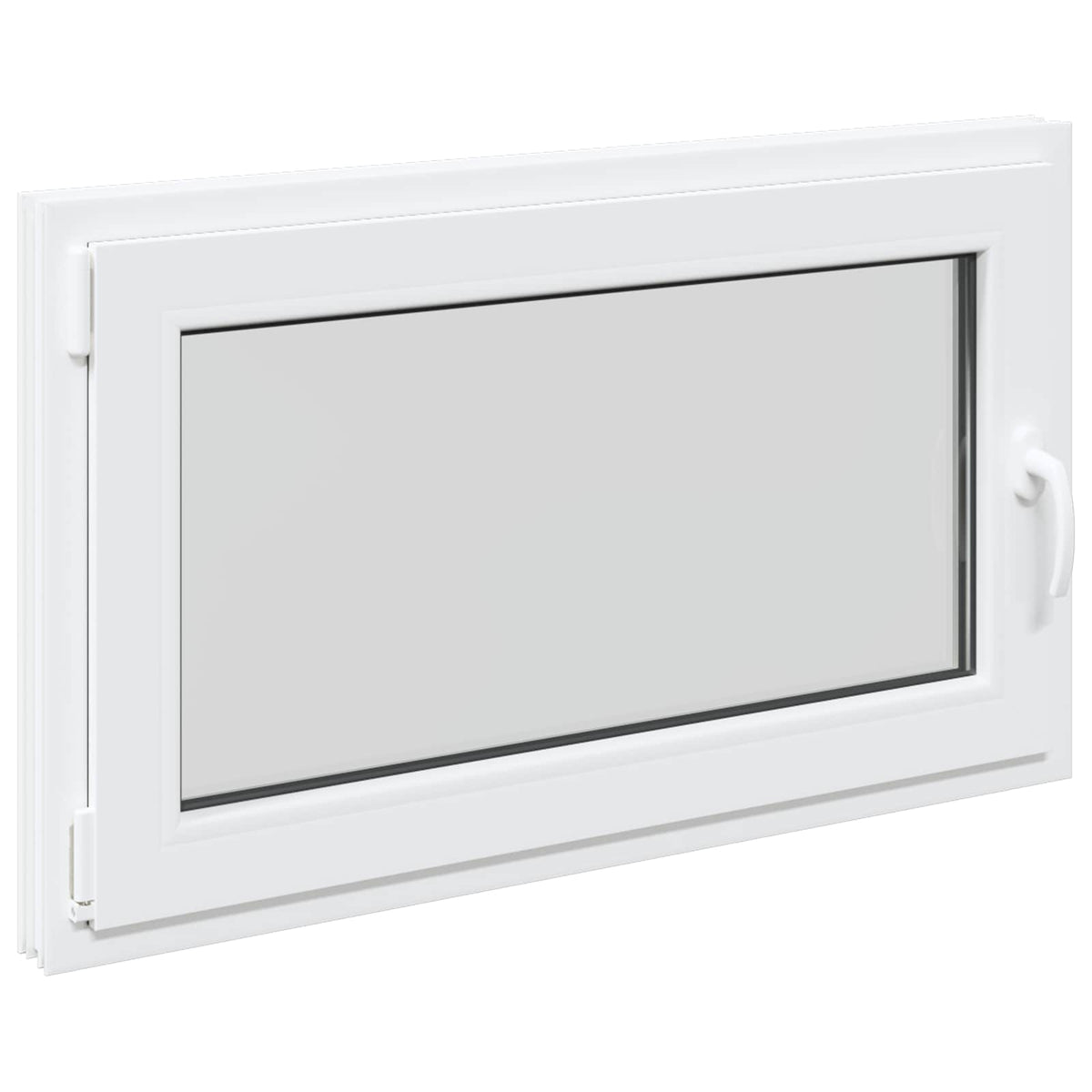 Kellerfenster Innenseite Farbe Weiß RISOR 100 x 60 cm