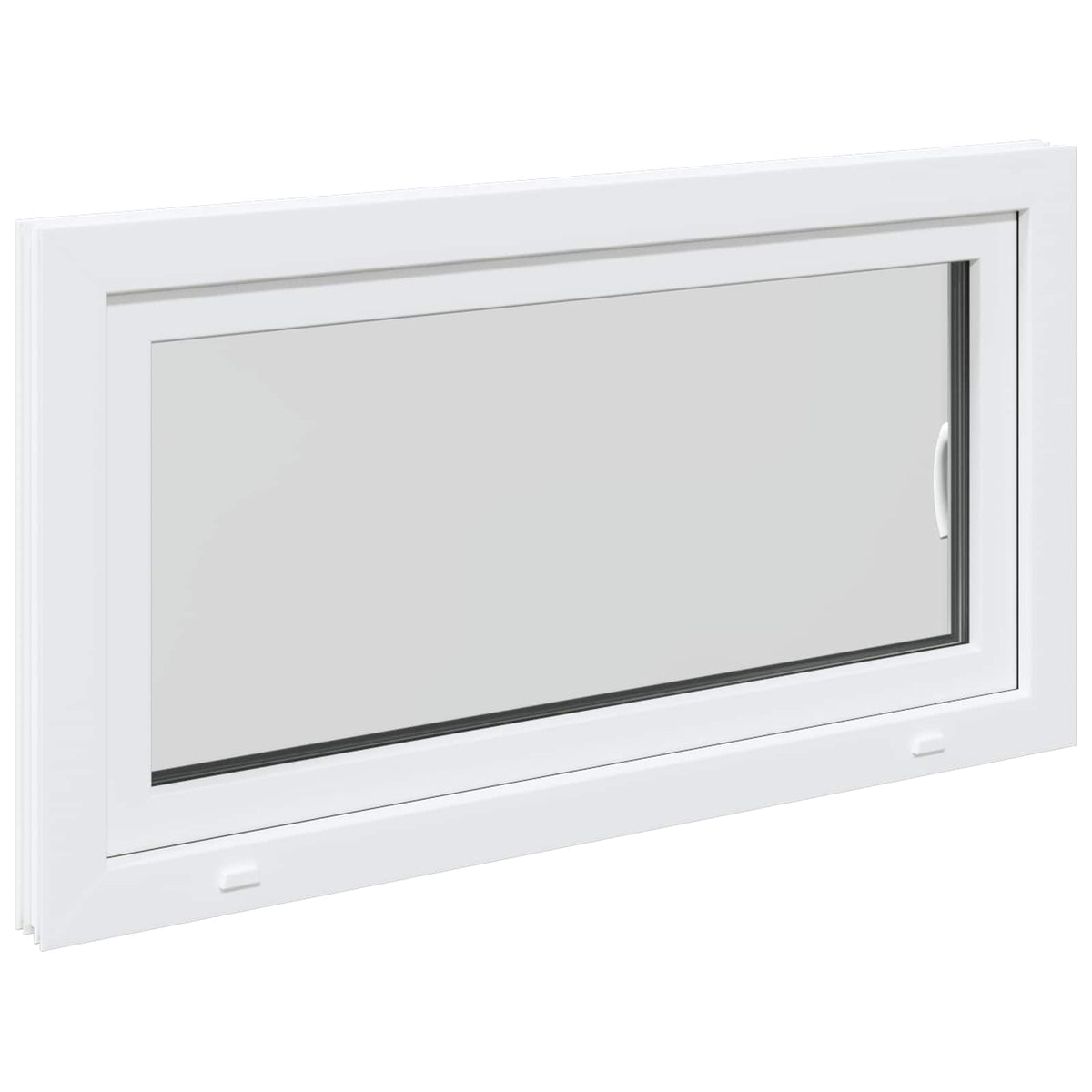 Kellerfenster Innenseite Farbe Weiß RISOR 110 x 60 cm