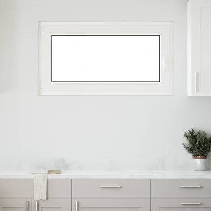Kellerfenster Innenseite Farbe Weiß RISOR 110 x 60 cm