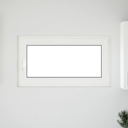 Kellerfenster Innenseite Farbe Weiß RISOR 110 x 70 cm