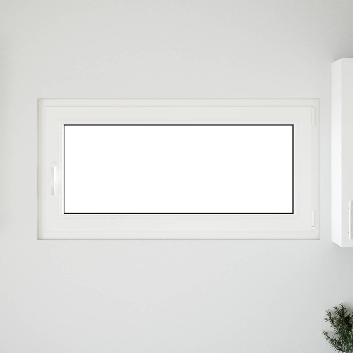 Kellerfenster Innenseite Farbe Weiß RISOR 120 x 60 cm