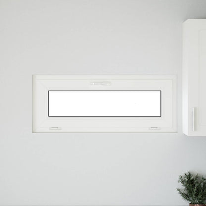 Kellerfenster Innenseite Farbe Weiß RISOR 100 x 40 cm