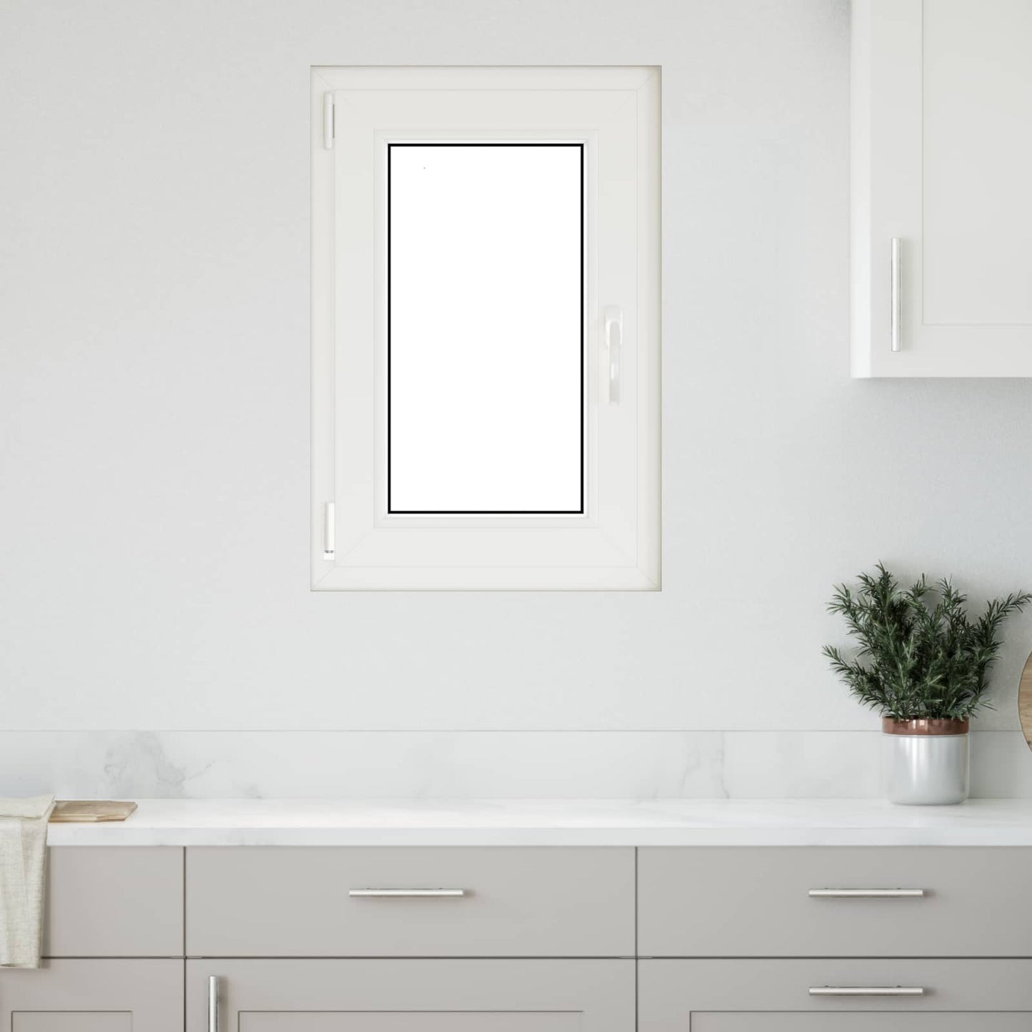 Kipp- und Drehfenster für den Keller RISOR 50 x 75 cm