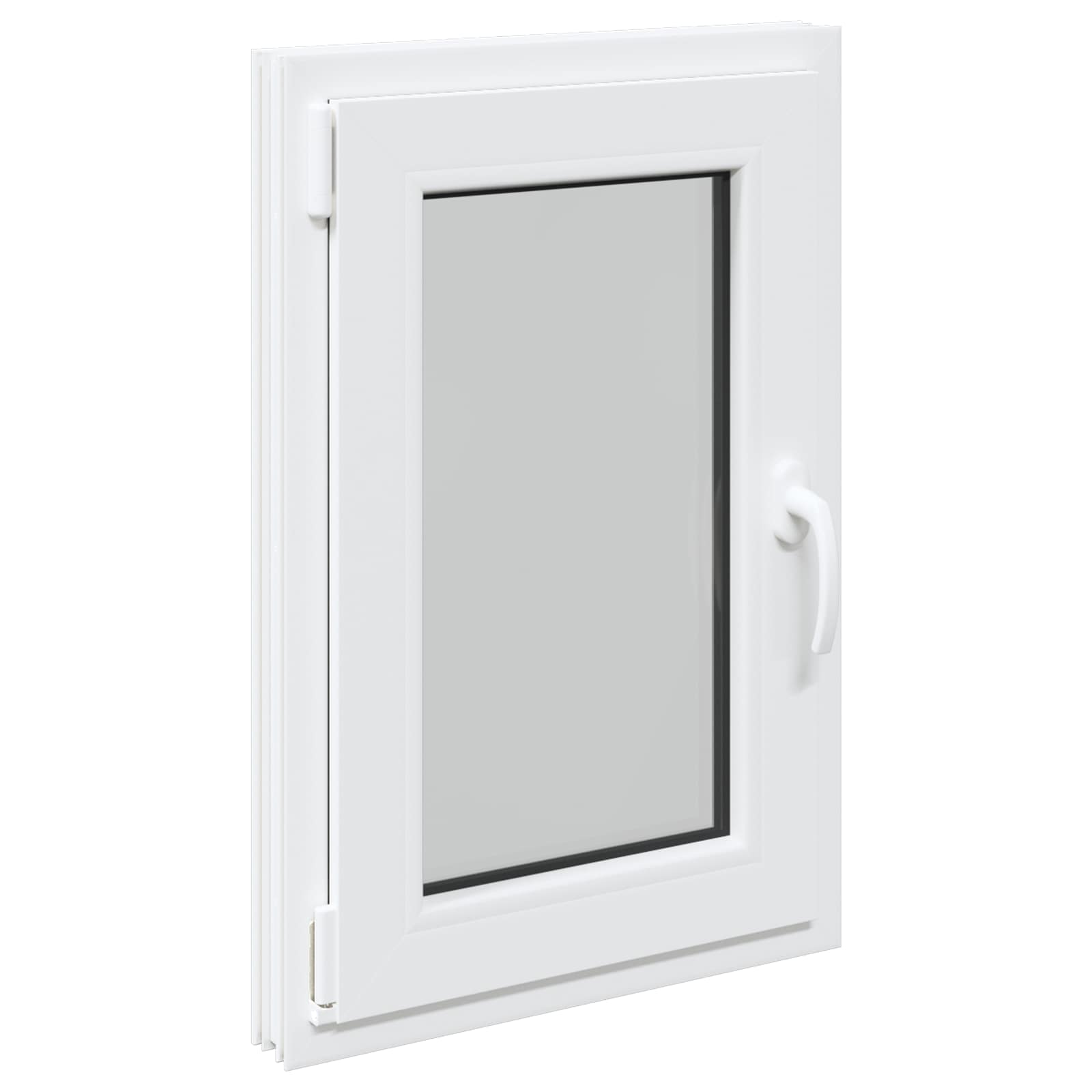 Kipp- und Drehfenster für den Keller RISOR 50 x 75 cm