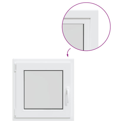 Kellerfenster Innenseite Farbe Weiß RISOR 60 x 60 cm