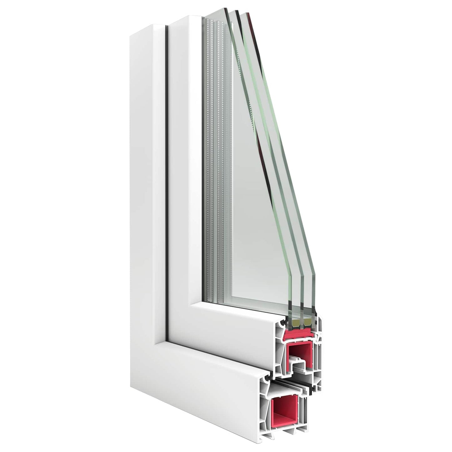 Kipp- und Drehfenster für den Keller RISOR 80 x 70 cm