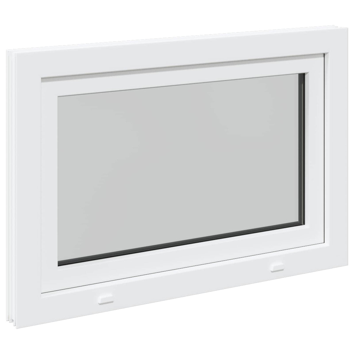 Kellerfenster Innenseite Farbe Weiß RISOR 90 x 50 cm