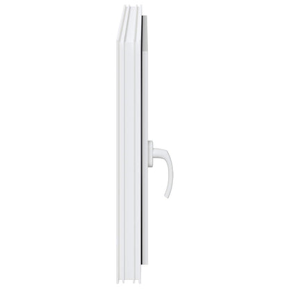 Kellerfenster Innenseite Farbe Weiß RISOR 90 x 60 cm