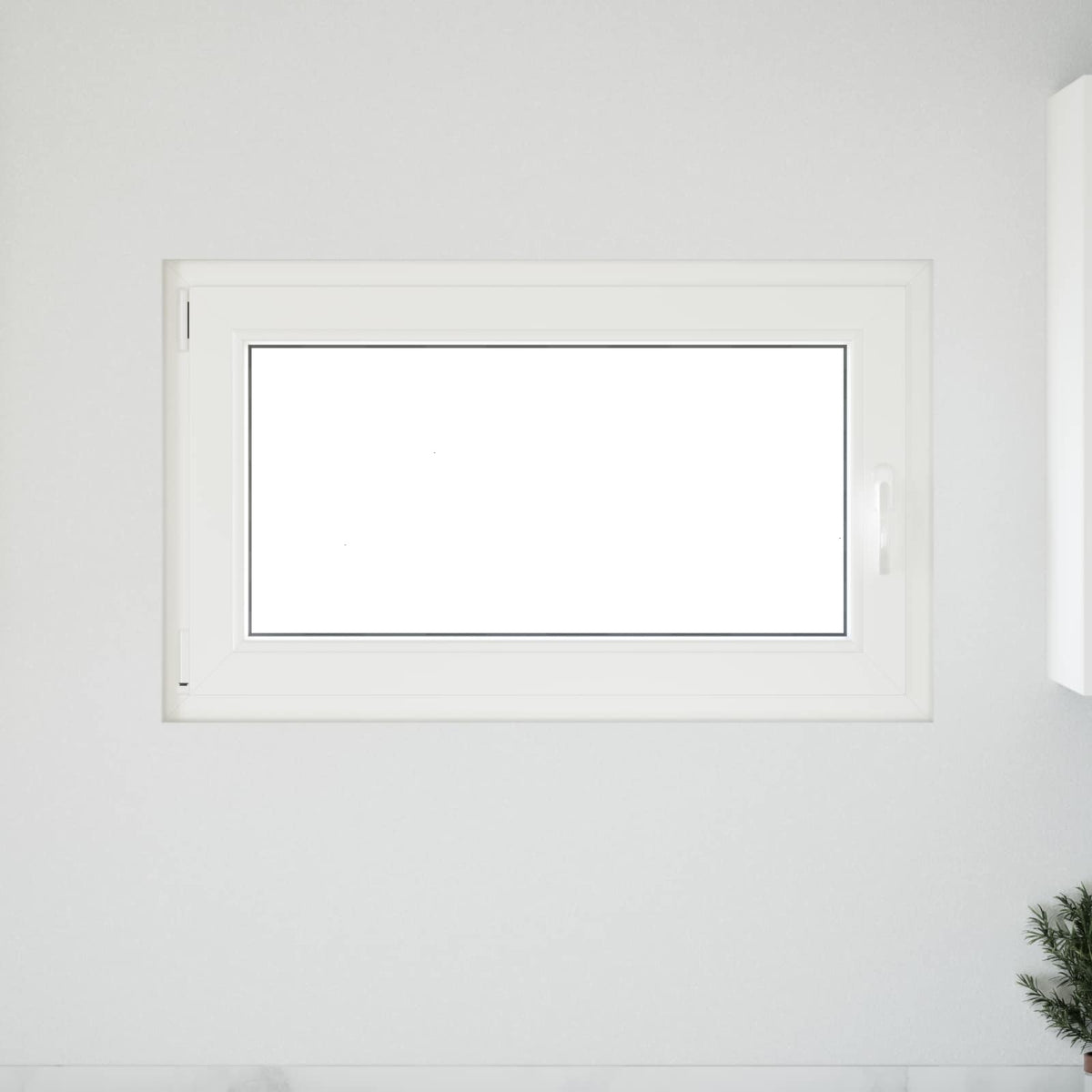 Kellerfenster Innenseite Farbe Weiß RISOR 100 x 60 cm
