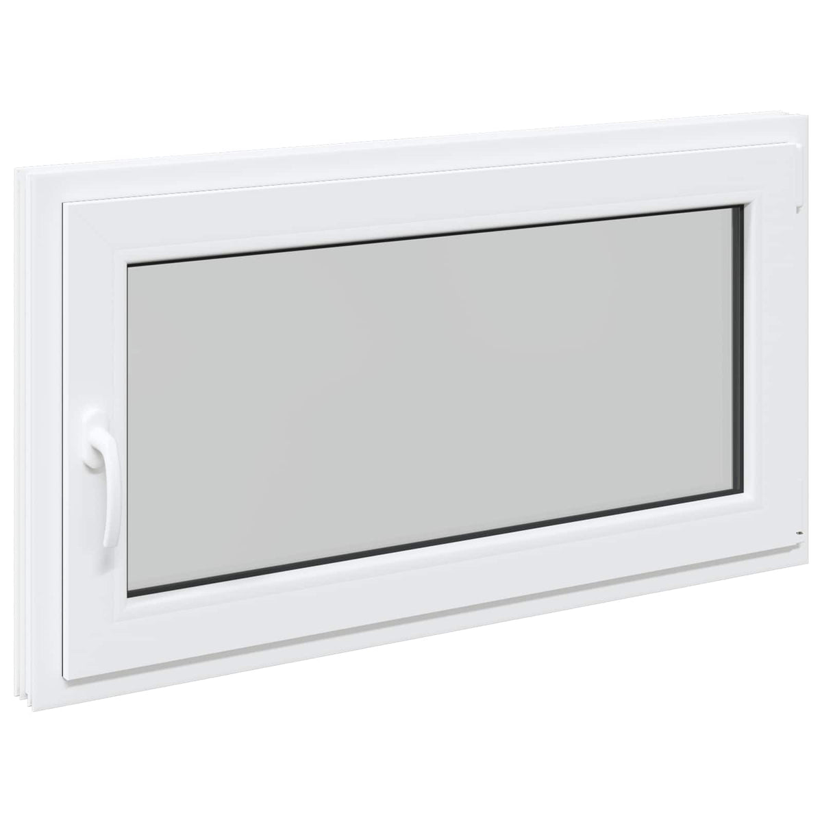 Kellerfenster Innenseite Farbe Weiß RISOR 110 x 70 cm