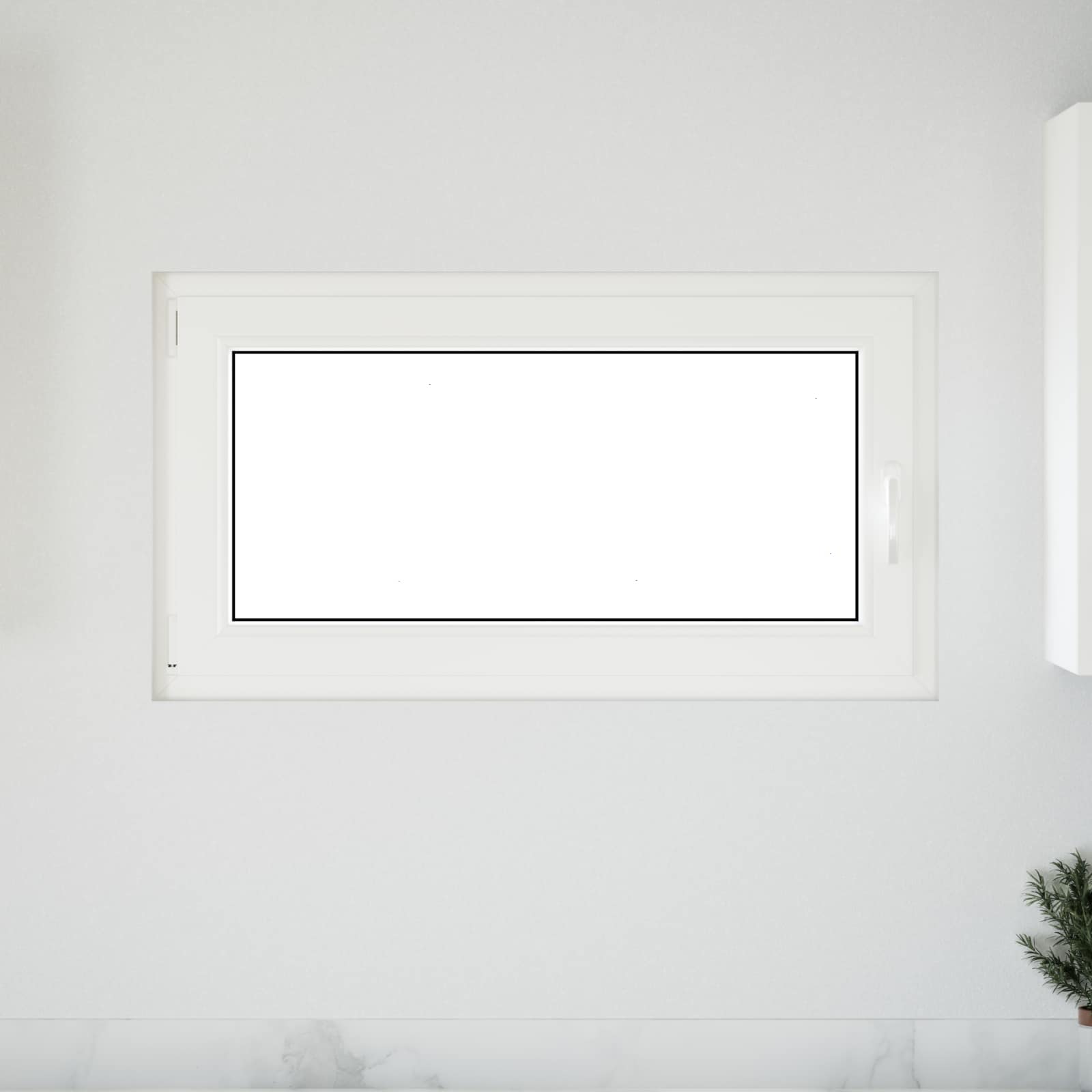 Kipp- und Drehfenster für den Keller RISOR 110 x 70 cm